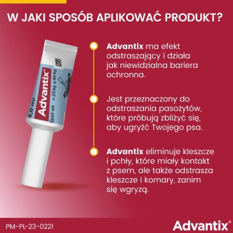 Bayer Advantix Krople Na Kleszcze I Pchły 4ml Bayer Advantix Krople Na Kleszcze I Pchły 4ml