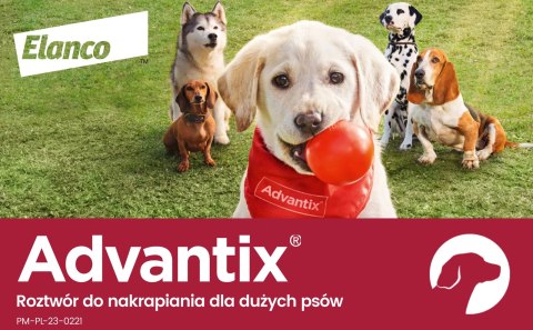 Bayer Advantix Krople Na Kleszcze I Pchły 4ml Bayer Advantix Krople Na Kleszcze I Pchły 4ml