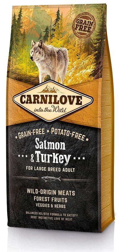 Carnilove Salmon & Turkey For Large Breed Adult 1,5kg Carnilove Salmon & Turkey For Large Breed Adult 1,5kg