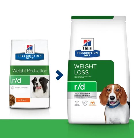 Hill's PD Prescription Diet Canine Weight Loss r/d 10kg Hill's PD Prescription Diet Canine Weight Loss r/d 10kg