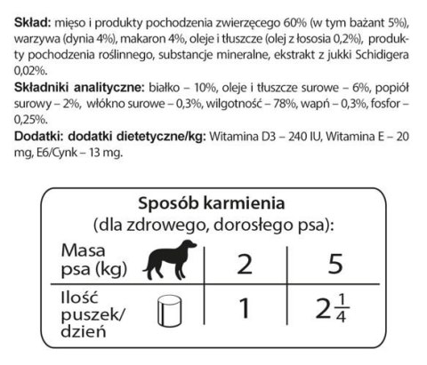 Dolina Noteci Premium Dla Psów Małych Ras Z Bażantem, Dynią I Makaronem 100g Dolina Noteci Premium Dla Psów Małych Ras Z Bażantem, Dynią I Makaronem 100g