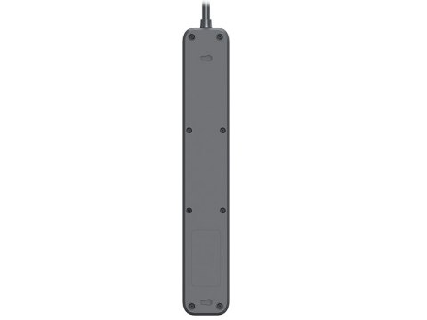 Listwa zasilająca antyprzepięciowa TRACER Power Line+ 3,0 m Graphite (5 gniazd) Listwa zasilająca antyprzepięciowa TRACER Power Line+ 3,0 m Graphite (5 gniazd)