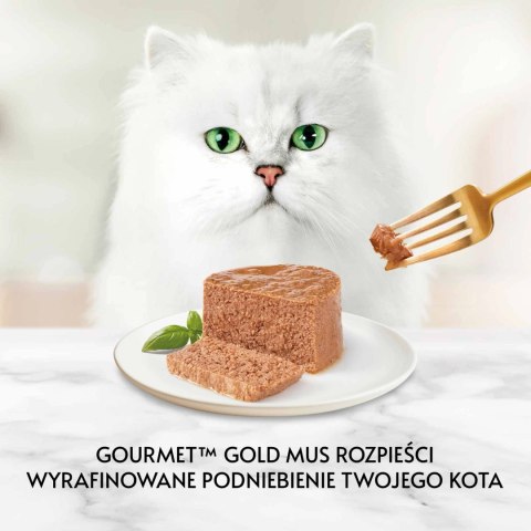 Purina Gourmet Gold mus z indykiem 85g Purina Gourmet Gold mus z indykiem 85g