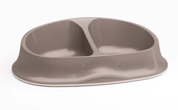 Stefanplast Miska Dla Psa Lub Kota Chic Podwójna Beżowa 2x250ml