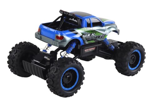 Auto Terenowe Zdalnie Sterowane RC 1:14 2.4G Niebieskie Auto Terenowe Zdalnie Sterowane RC 1:14 2.4G Niebieskie