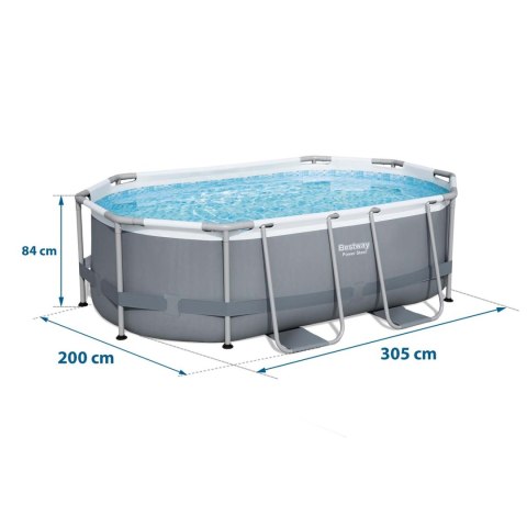 BASEN OGRODOWY STELAŻOWY 305 X 200 X 84 ĆM 10W1 BESTWAY 5614A BASEN OGRODOWY STELAŻOWY 305 X 200 X 84 ĆM 10W1 BESTWAY 5614A