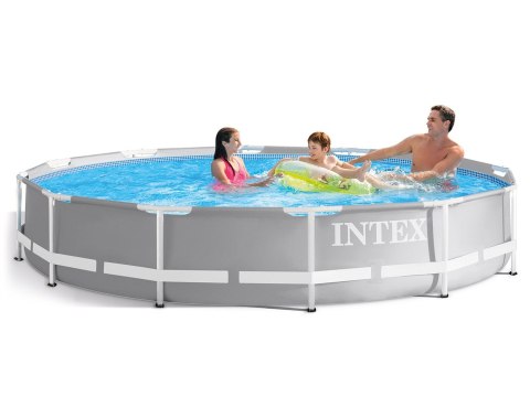 BASEN OGRODOWY STELAŻOWY 366X76 16W1 INTEX 26712 BASEN OGRODOWY STELAŻOWY 366X76 16W1 INTEX 26712