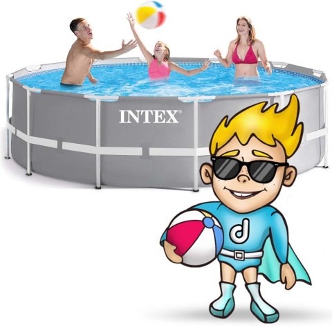 BASEN OGRODOWY STELAŻOWY 366X99 17W1 INTEX 26716 BASEN OGRODOWY STELAŻOWY 366X99 17W1 INTEX 26716