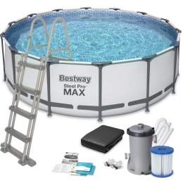 BASEN OGRODOWY STELAŻOWY 427 X 122 ĆM 12W1 BESTWAY 5612X