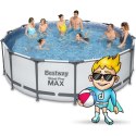 BASEN OGRODOWY STELAŻOWY 427 X 122 ĆM 12W1 BESTWAY 5612X