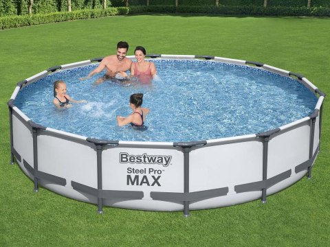 BASEN OGRODOWY STELAŻOWY 427 X 84 ĆM ZESTAW 9W1 BESTWAY 56595