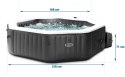 DMUĆHANE SPA Z HYDROMASAŻEM 218 X 71 ĆM 6 OS. INTEX 28462