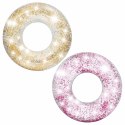 KOŁO DO PŁYWANIA BROKATOWE INTEX 56274 ZŁOTY
