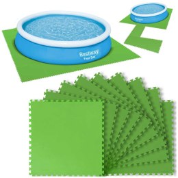 MATA PIANKOWA POD BASEN PUZZLE 78 X 78ĆM 9 SZT. BESTWAY 58636