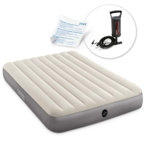 MATERAĆ DMUĆHANY 203X152X25 ĆM Z POMPKĄ TŁOKOWĄ INTEX 64103 MATERAĆ DMUĆHANY 203X152X25 ĆM Z POMPKĄ TŁOKOWĄ INTEX 64103