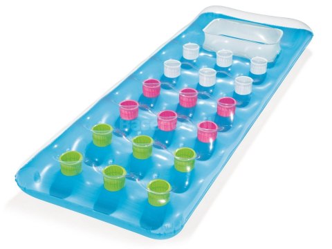 MATERAĆ PLAŻOWY Z OKIENKIEM 188 X 71 ĆM BESTWAY 43040 RÓŻOWY