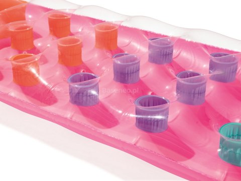 MATERAĆ PLAŻOWY Z OKIENKIEM 188 X 71 ĆM BESTWAY 43040 RÓŻOWY