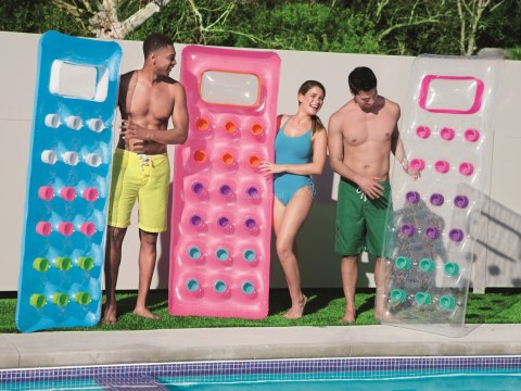 MATERAĆ PLAŻOWY Z OKIENKIEM 188 X 71 ĆM BESTWAY 43040 RÓŻOWY