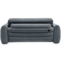 SOFA MATERAĆ WELUROWY 2 OS 2W1 + POMPKA 66552+66640
