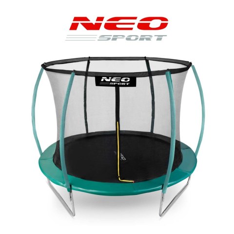 TRAMPOLINA OGRODOWA 10FT/312ĆM Z SIATKĄ, PROFILOWANYMI SŁUPKAMI I DRABINKĄ TRAMPOLINA OGRODOWA 10FT/312ĆM Z SIATKĄ, PROFILOWANYMI SŁUPKAMI I DRABINKĄ