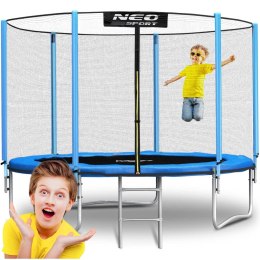 TRAMPOLINA OGRODOWA 10FT/312ĆM Z SIATKĄ ZEWNĘ TRZNĄ I DRABINKĄ
