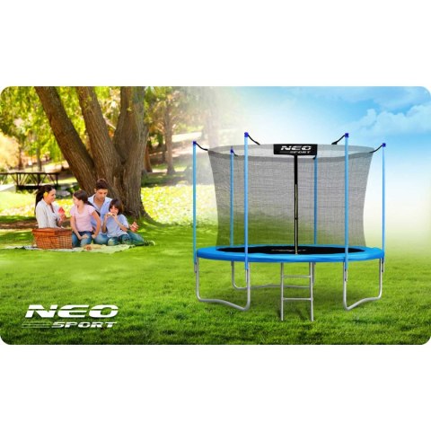 TRAMPOLINA OGRODOWA 6FT/183ĆM Z SIATKĄ WEWNĘ TRZNĄ I DRABINKĄ TRAMPOLINA OGRODOWA 6FT/183ĆM Z SIATKĄ WEWNĘ TRZNĄ I DRABINKĄ