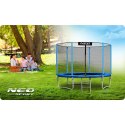 TRAMPOLINA OGRODOWA 6FT/183ĆM Z SIATKĄ ZEWNĘ TRZNĄ I DRABINKĄ NEO-SPORT TRAMPOLINA OGRODOWA 6FT/183ĆM Z SIATKĄ ZEWNĘ TRZNĄ I DRABINKĄ NEO-SPORT