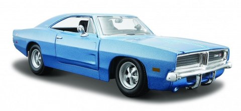 Model kompozytowy dodge charger r/t 1969 srebrny Model kompozytowy dodge charger r/t 1969 srebrny