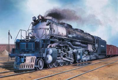 Model plastikowy lokomotywa big boy locomotive Model plastikowy lokomotywa big boy locomotive