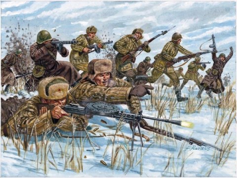 Russian infantry Russian infantry