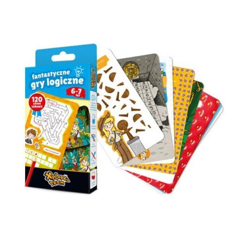 Xplore team fantastyczne gry logiczne 6-7 lat