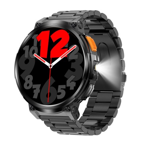 SMARTWATCH MĘSKI GRAVITY GT23-1 - LATARKA, DODATKOWY PASEK (sg031a) SMARTWATCH MĘSKI GRAVITY GT23-1 - LATARKA, DODATKOWY PASEK (sg031a)