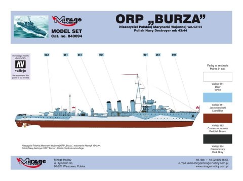 Orp 'burza' wz.44 [polski niszczyciel ii wŚ]