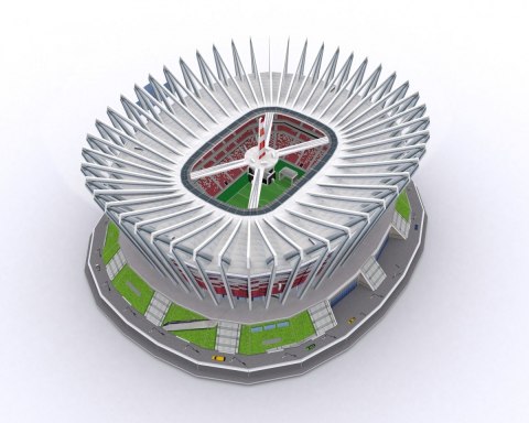 Puzzle 105 elementów 3d stadion pge narodowy Puzzle 105 elementów 3d stadion pge narodowy