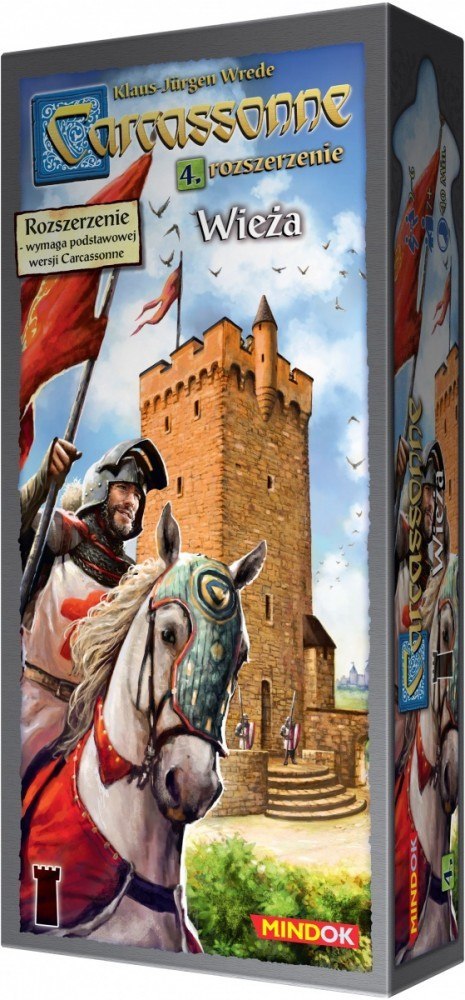 Gra carcassonne pl 4. wieża, edycja 2 Gra carcassonne pl 4. wieża, edycja 2