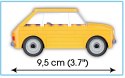 Klocki 71 elementów polski fiat 126p