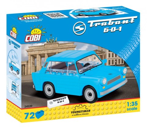 Klocki 72 elementów trabant 601 Klocki 72 elementów trabant 601
