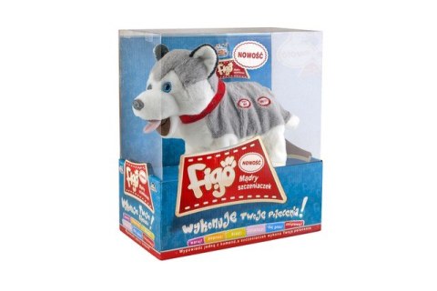 Maskotka interaktywna figo pies reagujący na komendy husky Maskotka interaktywna figo pies reagujący na komendy husky