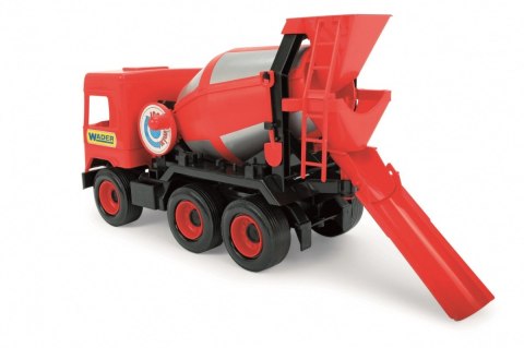 Betoniarka czerwona 38 cm middle truck w kartonie Betoniarka czerwona 38 cm middle truck w kartonie