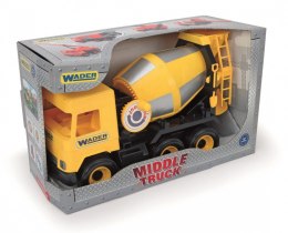 Betoniarka żółta 38 cm middle truck w kartonie