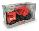 Dźwig czerwony 38 cm middle truck w kartonie