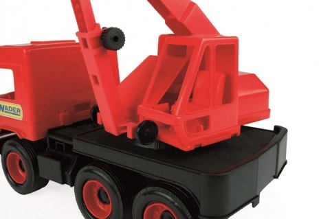 Dźwig czerwony 38 cm middle truck w kartonie Dźwig czerwony 38 cm middle truck w kartonie
