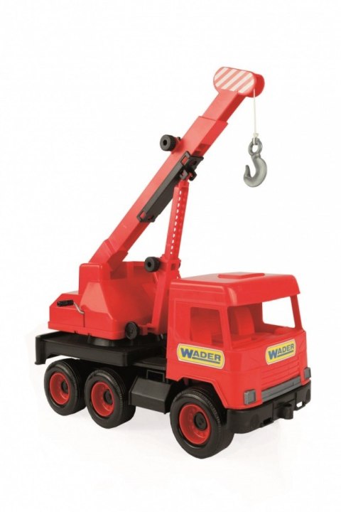 Dźwig czerwony 38 cm middle truck w kartonie Dźwig czerwony 38 cm middle truck w kartonie