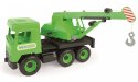 Dźwig zielony 38 cm middle truck w kartonie
