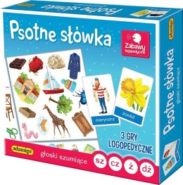 Gra psotne słówka - głoski szumiące