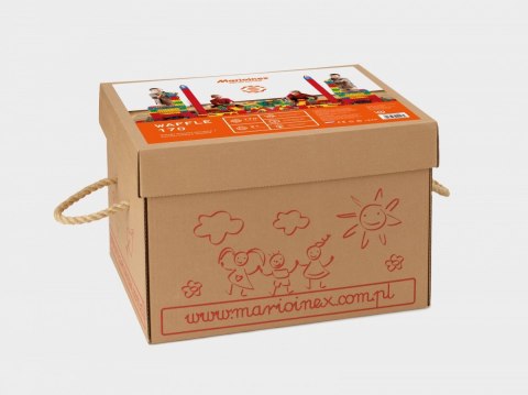 Klocki konstrukcyjne waffle 170 box Klocki konstrukcyjne waffle 170 box