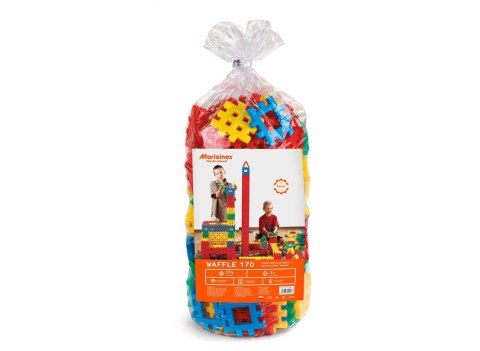 Klocki konstrukcyjne waffle 170 worek Klocki konstrukcyjne waffle 170 worek