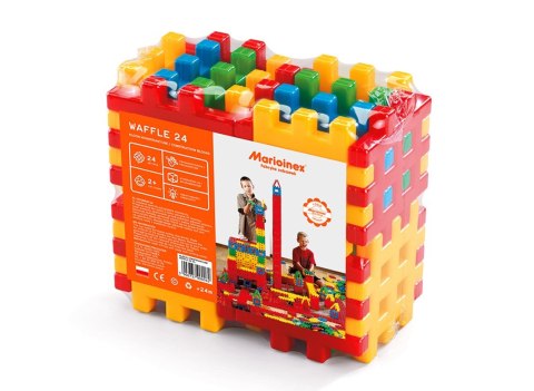 Klocki konstrukcyjne waffle 24 Klocki konstrukcyjne waffle 24