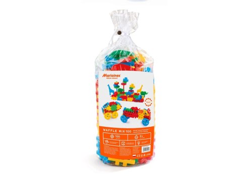 Klocki konstrukcyjne waffle mix 100 Klocki konstrukcyjne waffle mix 100
