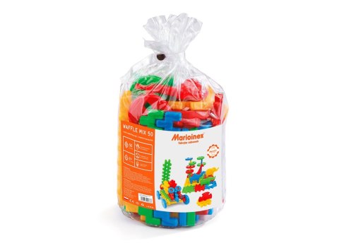 Klocki konstrukcyjne waffle mix 50 Klocki konstrukcyjne waffle mix 50